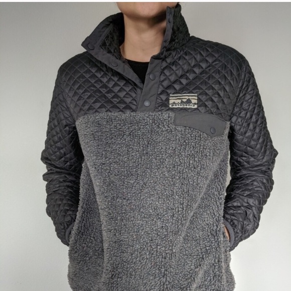 Patagonia Other - VERY RARE Patagonia Mixed Media Snap T quilted pullover (COPY)
